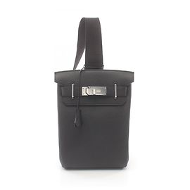 Hermès Hermes Kelly Akkad PM Hüfttasche Schwarz