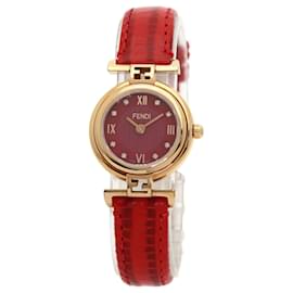 Fendi-Fendi 2700L PGP Leather Watch for Women-Other