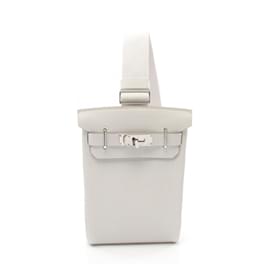 Hermès-Hermes Kelly Akkad PM Waist Bag-White
