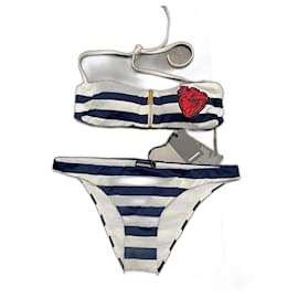 Dsquared2 Ropa de baño Blanco Azul marino