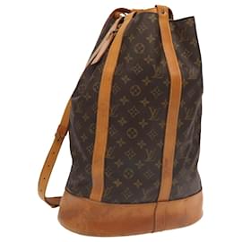 Louis Vuitton-LOUIS VUITTON Monogram Randonnee GM Shoulder Bag M42244 LV Auth ar12576-Monogram