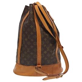 Louis Vuitton-LOUIS VUITTON Monogram Randonnee GM Shoulder Bag M42244 LV Auth ar12576-Monogram