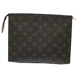Louis Vuitton-LOUIS VUITTON Monogram Poche Toilette 26 Pouch M47542 LV Auth yk15558-Monogram