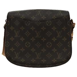 Louis Vuitton-LOUIS VUITTON Monogram Saint Cloud GM Shoulder Bag M51242 LV Auth 95193-Monogram