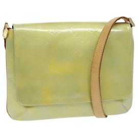 Louis Vuitton-LOUIS VUITTON Monogram Vernis Thompson Street Bag Gris M91008 LV Auth yk15553-Grey