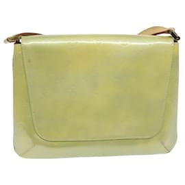 Louis Vuitton-LOUIS VUITTON Monogram Vernis Thompson Street Bag Gris M91008 LV Auth yk15553-Grey