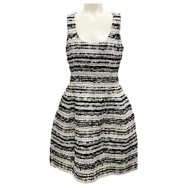 Prabal Gurung-Prabal Gurung Black / White Sleeveless Tweed Dress-Multiple colors