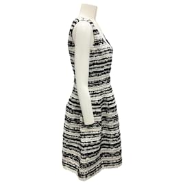 Prabal Gurung-Prabal Gurung Black / White Sleeveless Tweed Dress-Multiple colors