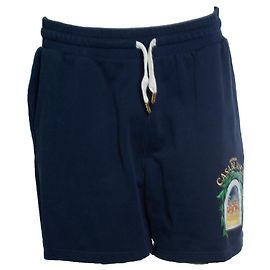 Casablanca, blaue Shorts Blau