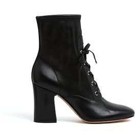 Gianvito Rossi Ankle Boots EU38.5 Mackay black leather UK5.5 US8 New Black