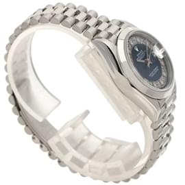 Rolex-Rolex Datejust 69166G Platinum Ladies Wristwatch-Other