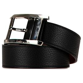 Cartier-Cinto de couro preto para homens Cartier-Preto