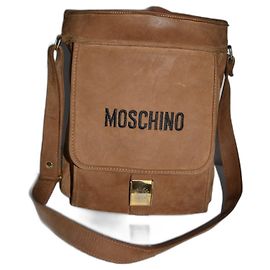 Moschino sac Marron