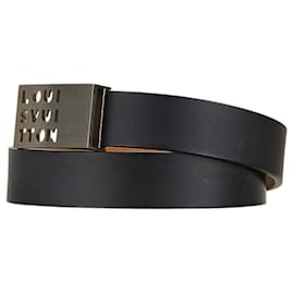Louis Vuitton-Louis Vuitton Santur LST Belt-Black,Silvery
