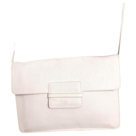 Furla White Leather Handbag White