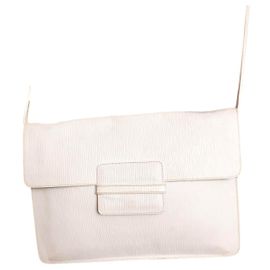Sac à main Furla en cuir blanc Blanc