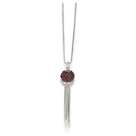 Collar de granate David Yurman en plata esterlina Otro