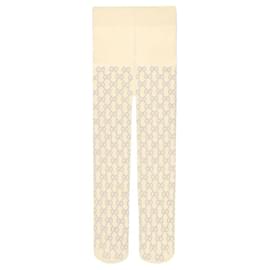 Gucci-GUCCI GG Supreme tights Color: Beige-Beige