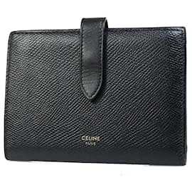 Céline-Céline Bifold wallet-Black