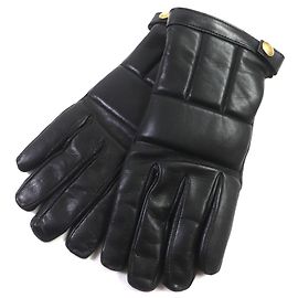 Alfred Dunhill Dunhill Handschuhe aus Lammleder und Kaschmir schwarz Schwarz