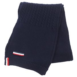 Bufanda de lana Moncler azul marino Azul