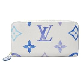 Louis Vuitton-Louis Vuitton Monogram Zippy Wallet-White