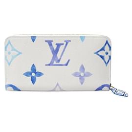 Louis Vuitton-Louis Vuitton Monogram Zippy Wallet-White