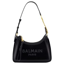 Borsa a spalla B-Army - Balmain - Pelle - Nera Nero