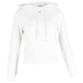 Off White Sudadera Off-White con estampado de flecha en algodón blanco Blanco
