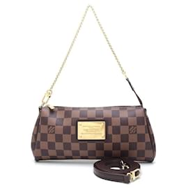Louis Vuitton-Louis Vuitton Damier Eva Shoulder Bag-Brown