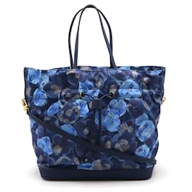 Louis Vuitton-Louis Vuitton Ikat Flower Noe Full MM Tote Bag-Blue