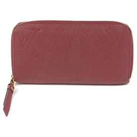Louis Vuitton-Louis Vuitton Monogram Empreinte Zippy Wallet-Golden,Metallic