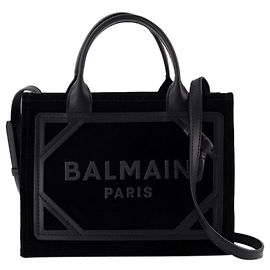 B-Army Petit Sac Shopper - Balmain - Cuir - Noir Noir