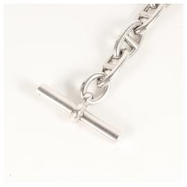 Hermès-Hermes Chaine d'Ancre Charm Bracelet-Silvery