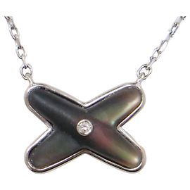 Collar Juegos de Lazos CHAUMET Negro Blanco