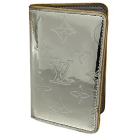 Louis Vuitton-Louis Vuitton Silver Business Card Holder-Silvery
