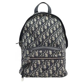 NOVE MOCHILA DIOR RIDER INFANTIL EM COURO E CANVAS OBLIQUO NOVA MOCHILA Outro