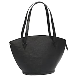 Louis Vuitton-LOUIS VUITTON Epi Saint Jacques Shopping Shoulder Bag Black M52262 LV Auth 95248-Black