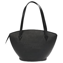 Louis Vuitton-LOUIS VUITTON Epi Saint Jacques Shopping Shoulder Bag Black M52262 LV Auth 95248-Black