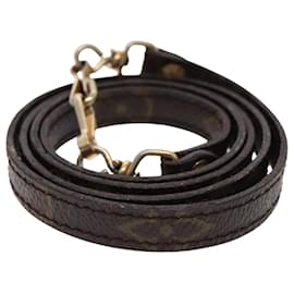 Louis Vuitton-LOUIS VUITTON Monogram Shoulder Strap Vintage 34.3"""" LV Auth 92746-Monogram