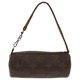Louis Vuitton-LOUIS VUITTON Monogram Papillon Pouch LV Auth 95192-Monogram