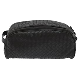 Autre Marque-BOTTEGA VENETA INTRECCIATO Clutch Bag Leather Brown Auth mr575-Brown
