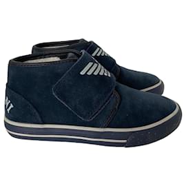 Armani-Boots-Navy blue