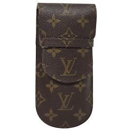 Louis Vuitton Glasses case Brown