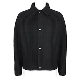 Alfred Dunhill-Dunhill Fine Quilt Hybrid Jacket-Black