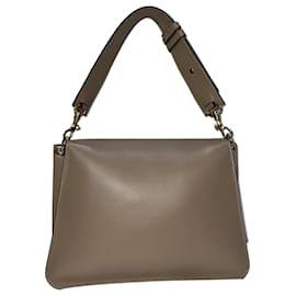 JW Anderson- JW Anderson Pierce Shoulder Bag in Beige Leather-Beige