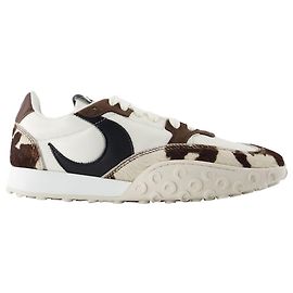 Ms Rise Sneakers - Marine Serre - Leather - Brown Brown