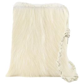 Tangle Pequena Bolsa Transversal - Jil Sander - Couro - Branco Branco