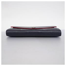 Louis Vuitton-Louis Vuitton Long Wallet in Marine Rouge-Red