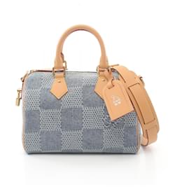 Louis Vuitton-Louis Vuitton Speedy Bandouliere 25 Handbag-Blue